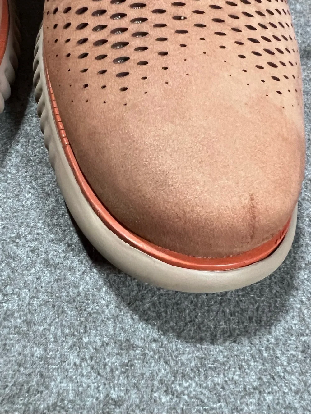 Cole Haan 2.Zerogrand Laser Wingtip Oxford Irish Coffee/Truffle Mens Size 12